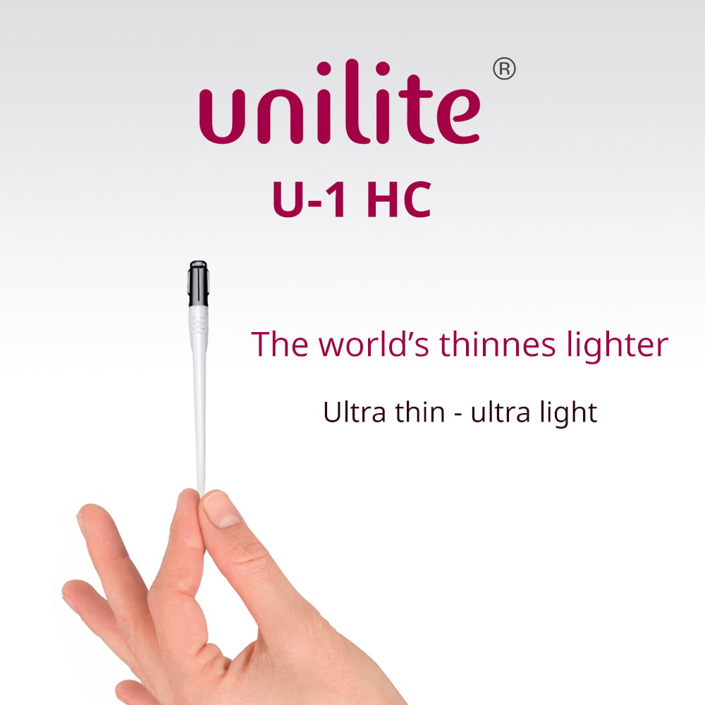 Lighter Unilite U-1 HC - The thinnest lighter, elegant and stylish, so slim to fit in every pocket!