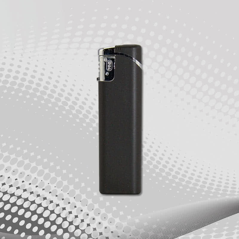 Lighter TOM SM-3 Metallic Matt - Classic electronic lighter with metallic finishing