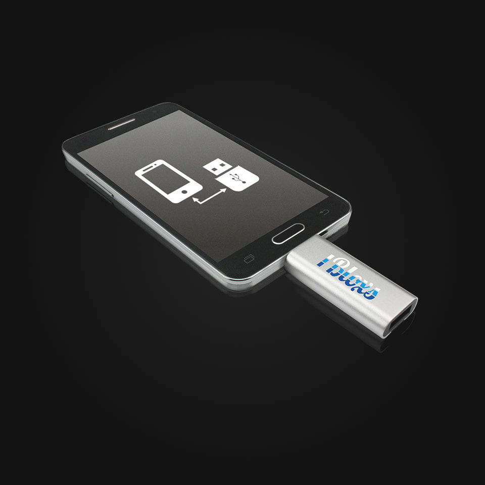 USB OTG Slide - USB stick with micro USB