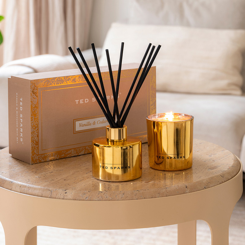 Ted Sparks Candle & Diffuser Gift Sets - Ted Sparks Candle & Diffuser Gift Sets